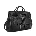 Luxurious Leather Weekender Bag