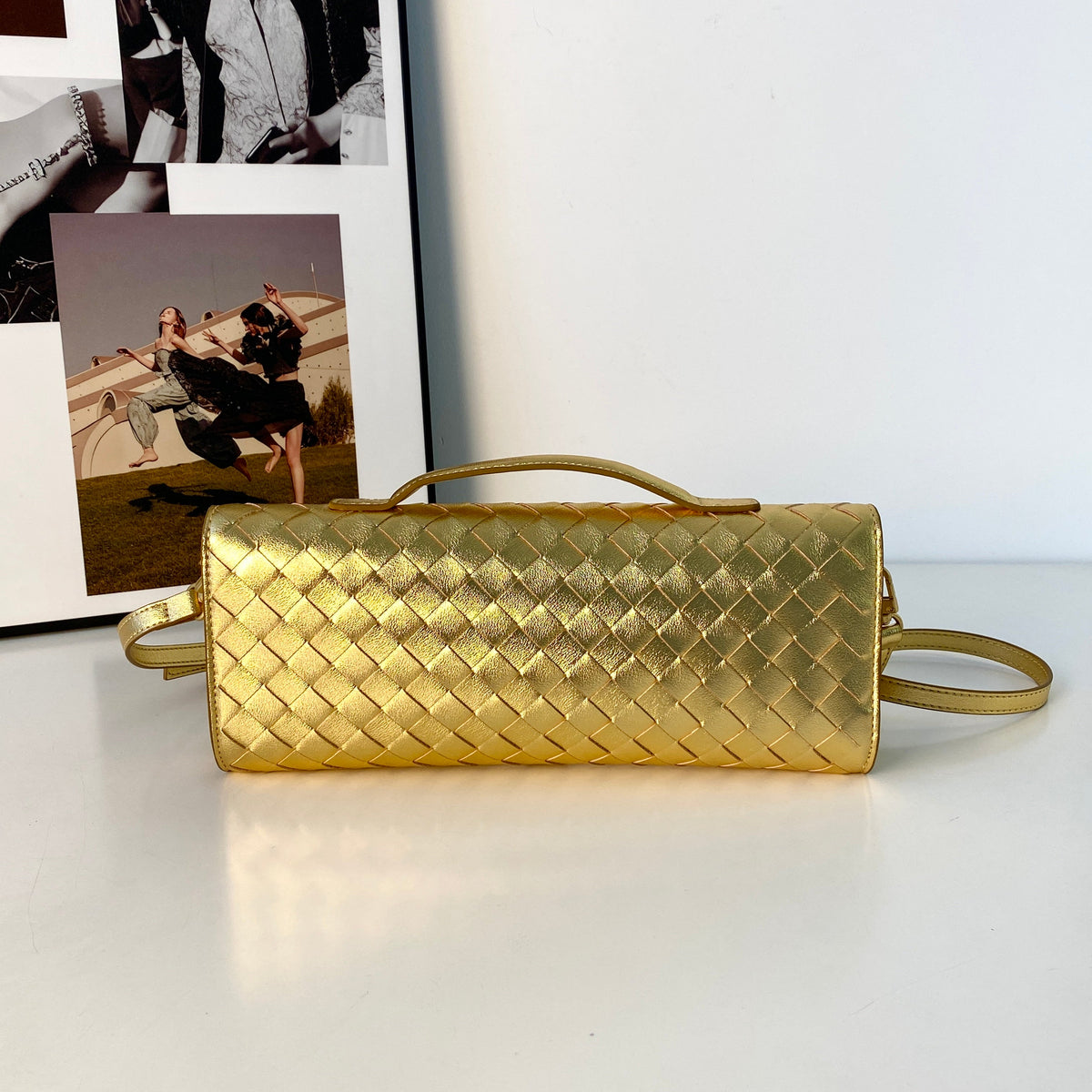 Stylish Woven Clutch Bag