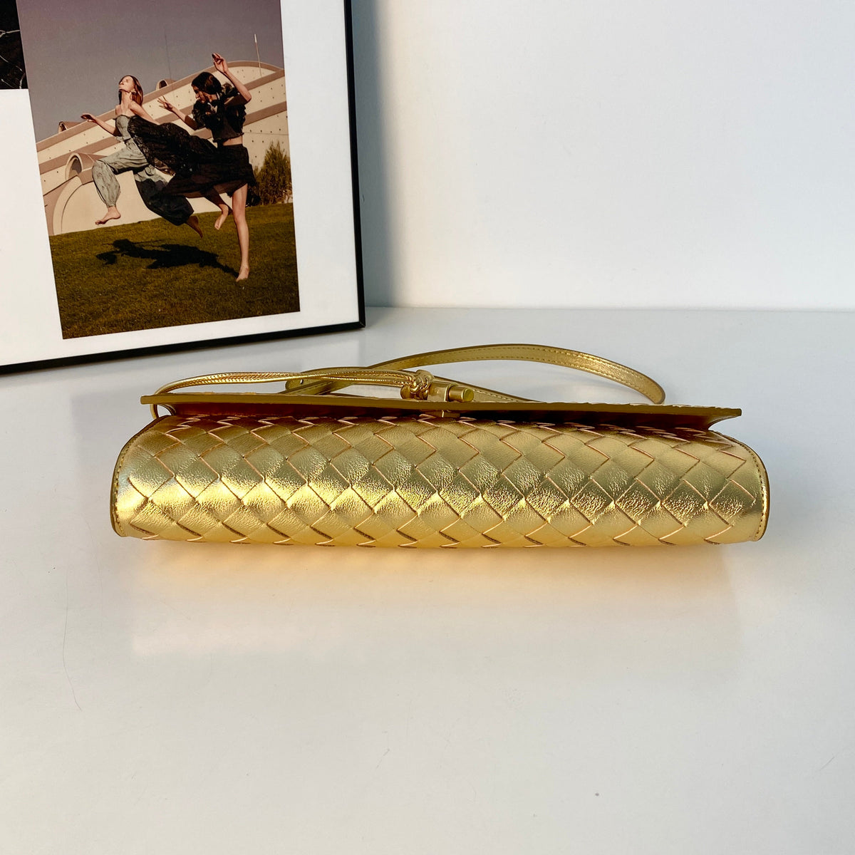 Stylish Woven Clutch Bag