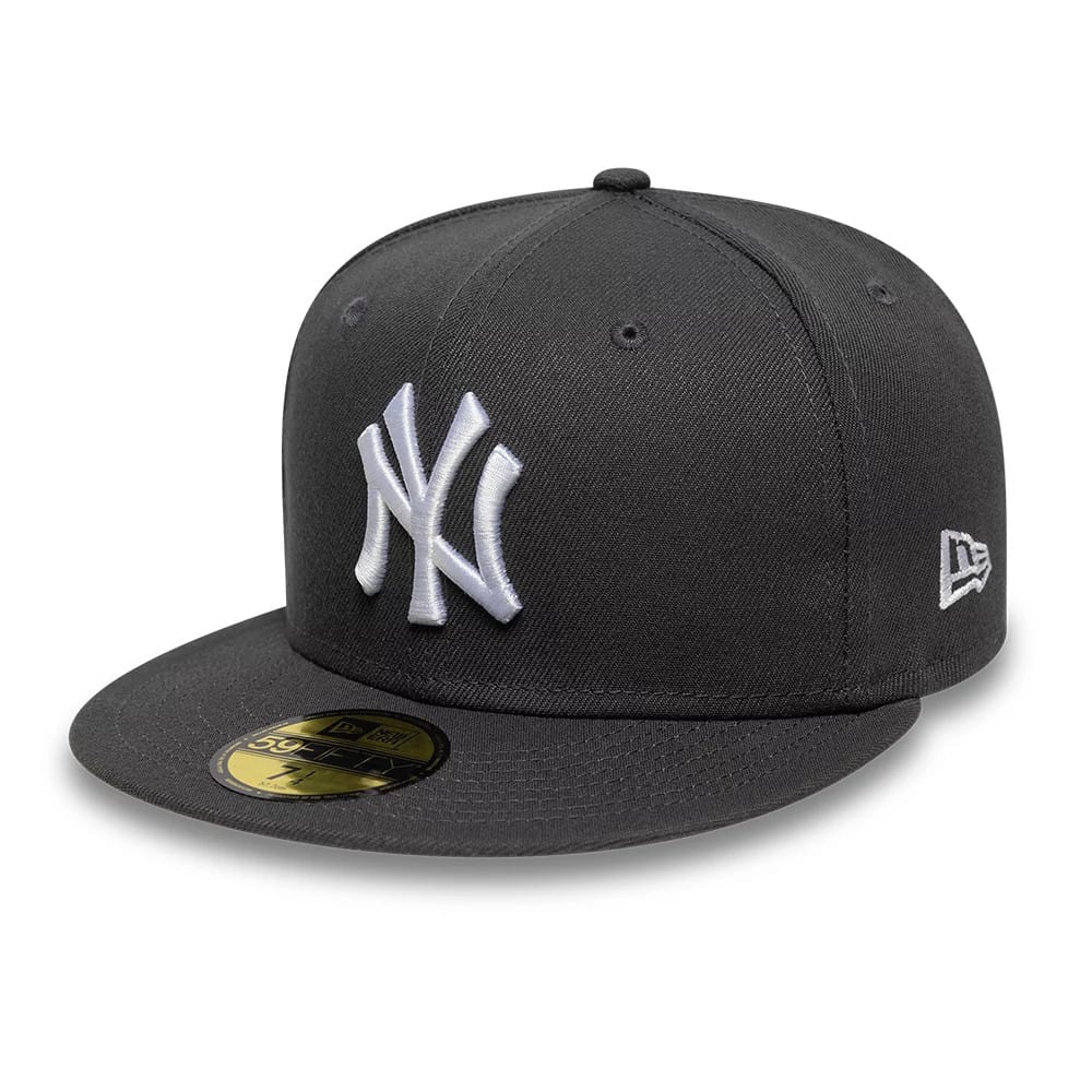New York Yankees Essential Grey 59FIFTY Fitted Cap-kentox