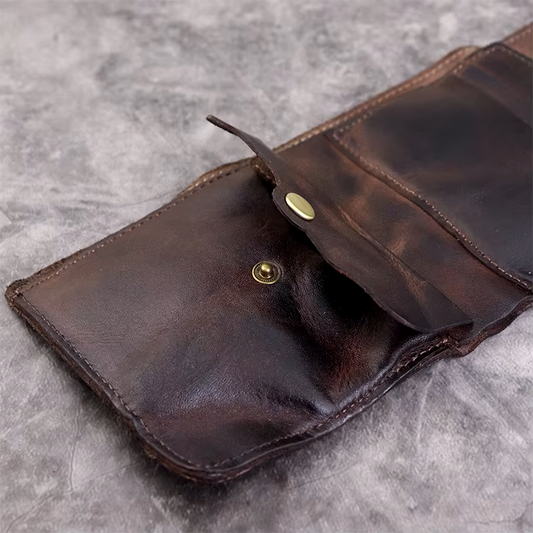 Stylish Genuine Cowhide Accent Wallet
