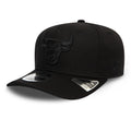 Chicago Bulls Tonal Black 9FIFTY Stretch Snap Cap-kentox