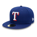 Texas Rangers MLB AC Perf Dark Blue 59FIFTY Fitted Cap-kentox
