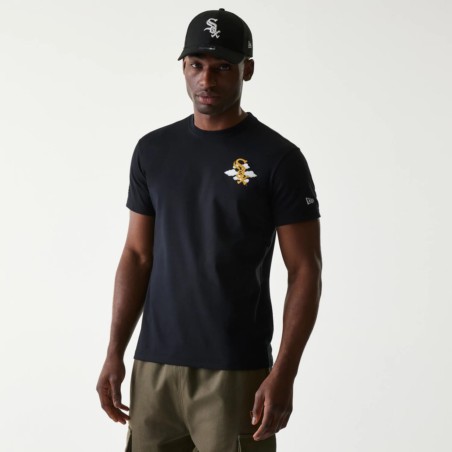 Chicago White Sox MLB 59FIFTY Pack Cloud Black T-Shirt-kentox