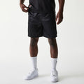 New Era Retro Sports Black Mesh Shorts-kentox