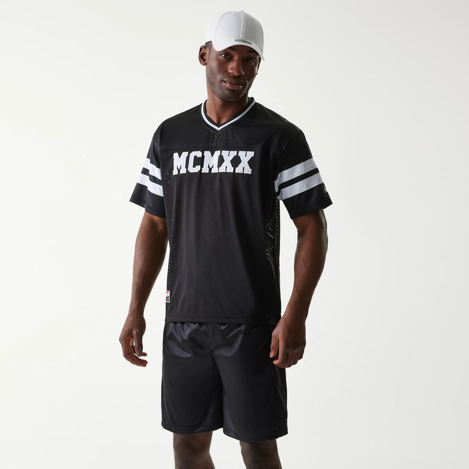New Era Retro Sports Black Mesh Jersey-kentox