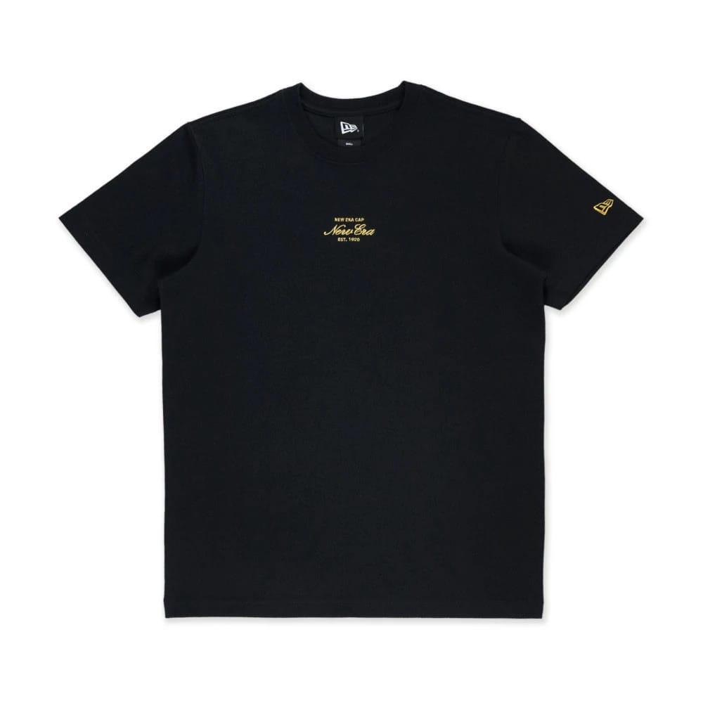 New Era NEC logo Black T-Shirt-kentox