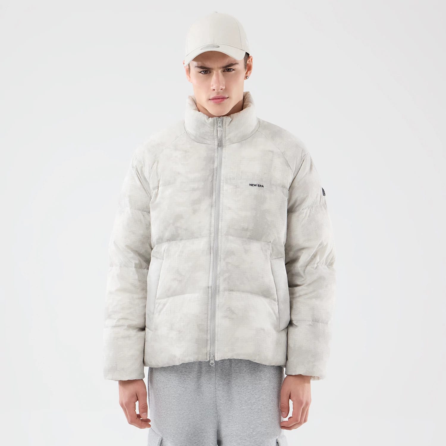 New Era Outdoor Natural Down Jacket-kentox