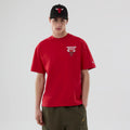 Chicago Bulls NBA logo Red T-Shirt-kentox
