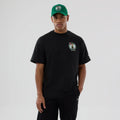 Boston Celtics NBA logo Black T-Shirt-kentox