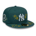 New York Yankees MLB Garden Dark Green 59FIFTY Fitted Cap-kentox