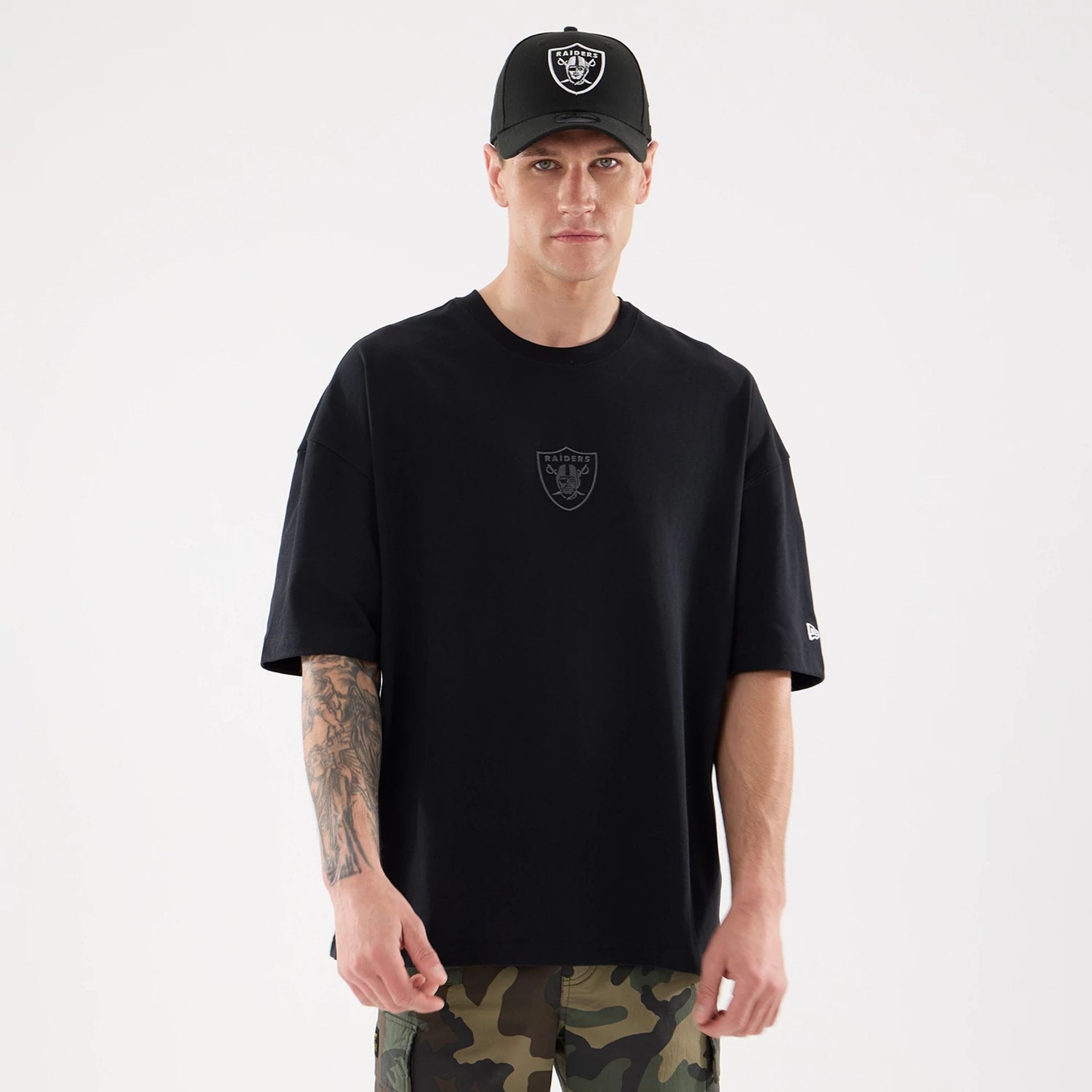 Las Vegas Raiders NFL Raiders Wear Black Oversized T-Shirt-kentox