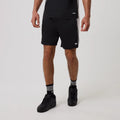 New Era Mesh Black Oversized Shorts-kentox