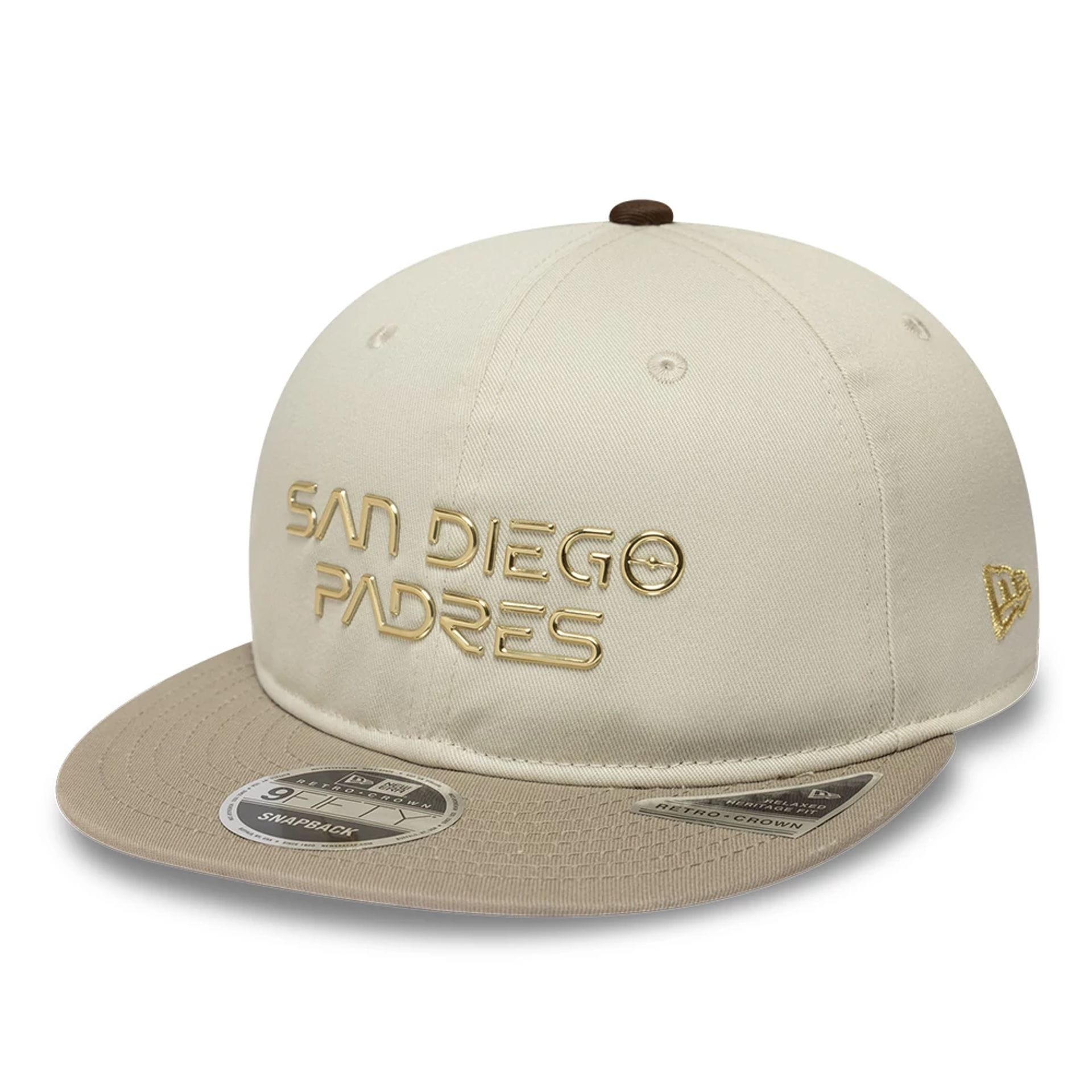 San Diego Padres Hajime Sorayama X MLB Cream Retro Crown 9FIFTY Adjustable Cap-kentox
