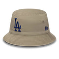 LA Dodgers MLB Black & Beige Reversible Bucket Hat-kentox