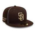 San Diego Padres Hajime Sorayama X MLB Dark Brown 59FIFTY Fitted Cap-kentox