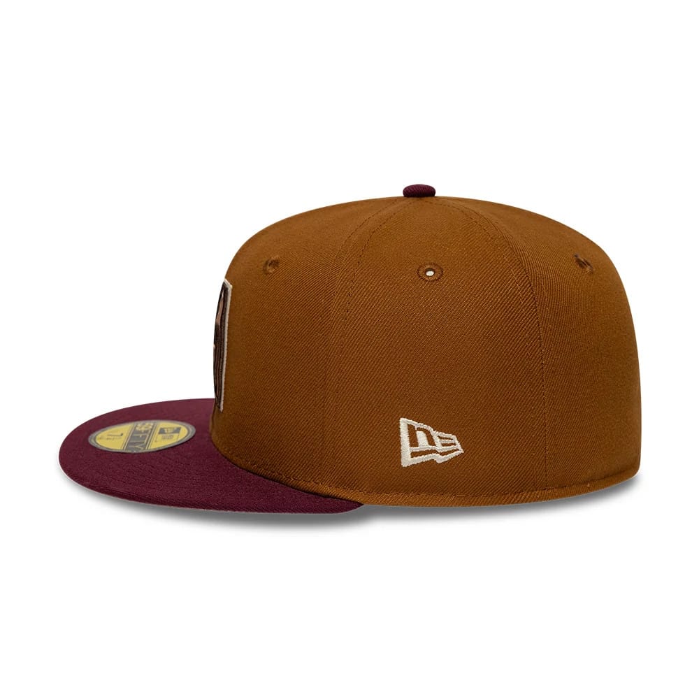 Arizona Diamondbacks MLB Mocha Mousse Dark Beige 59FIFTY Fitted Cap-kentox