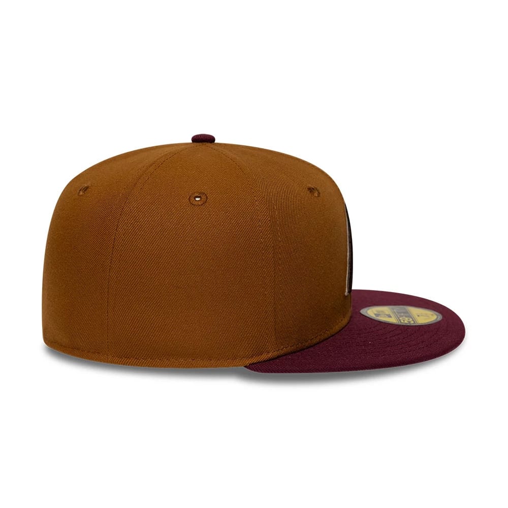 Arizona Diamondbacks MLB Mocha Mousse Dark Beige 59FIFTY Fitted Cap-kentox