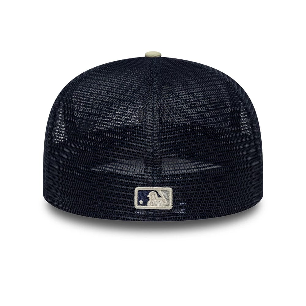 LA Dodgers MLB All Mesh Navy 59FIFTY Fitted Cap-kentox