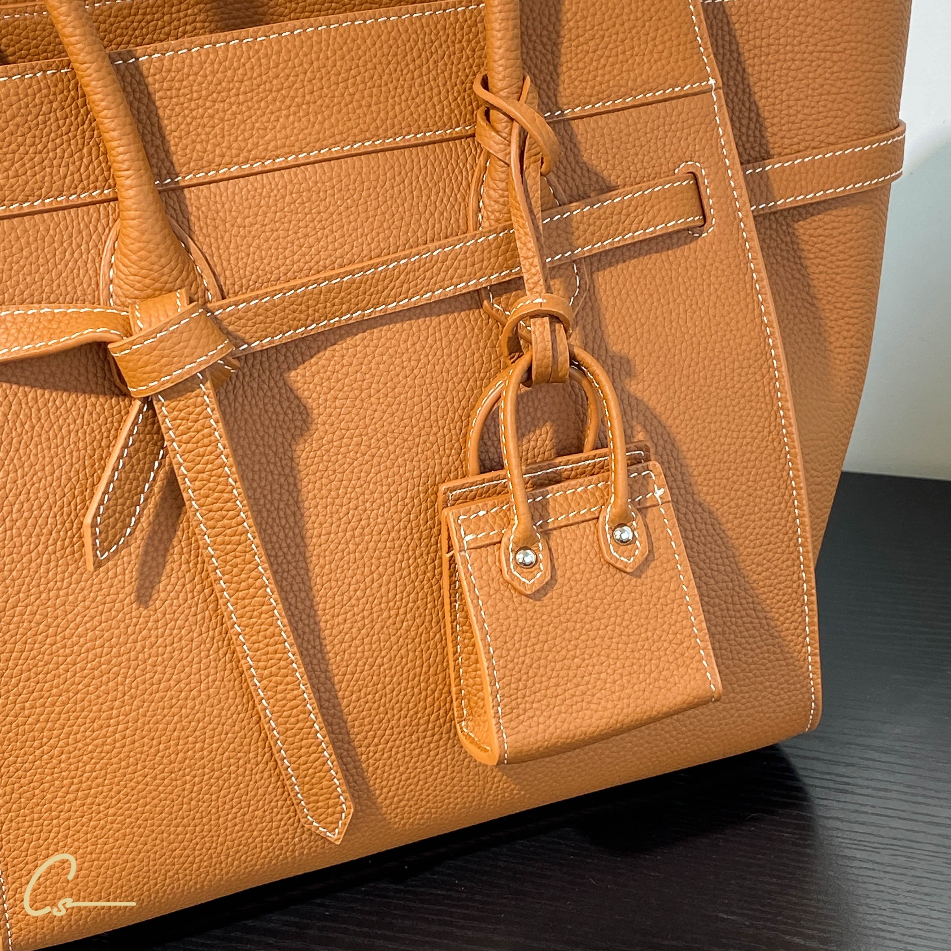 Timeless Chic Leather Tote