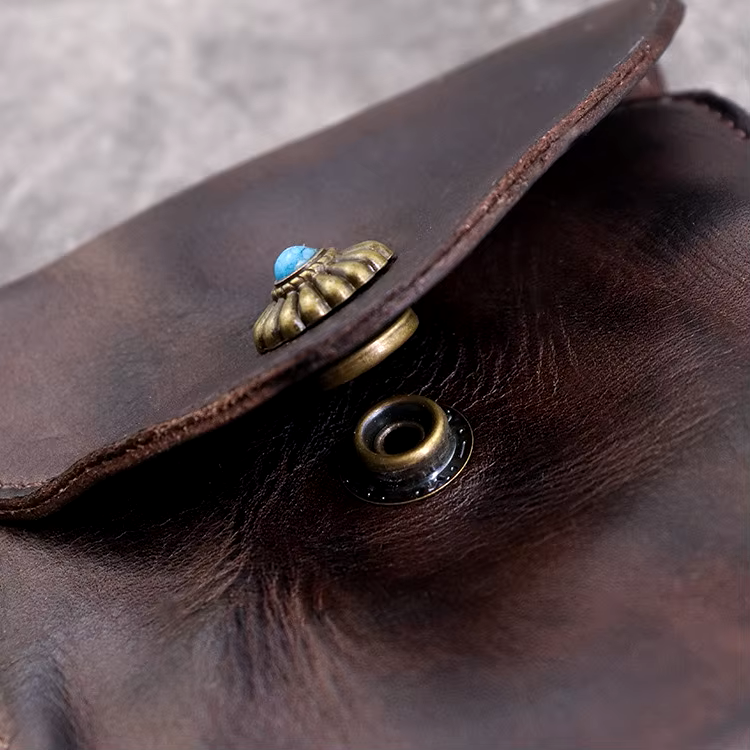 Stylish Genuine Cowhide Accent Wallet