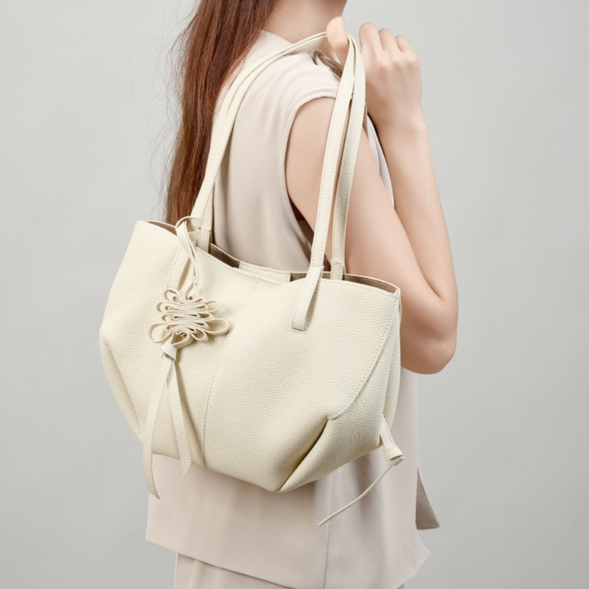 The Portman Chic Structured Tote Bag