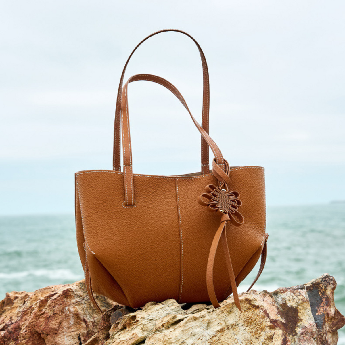 The Portman Chic Structured Tote Bag