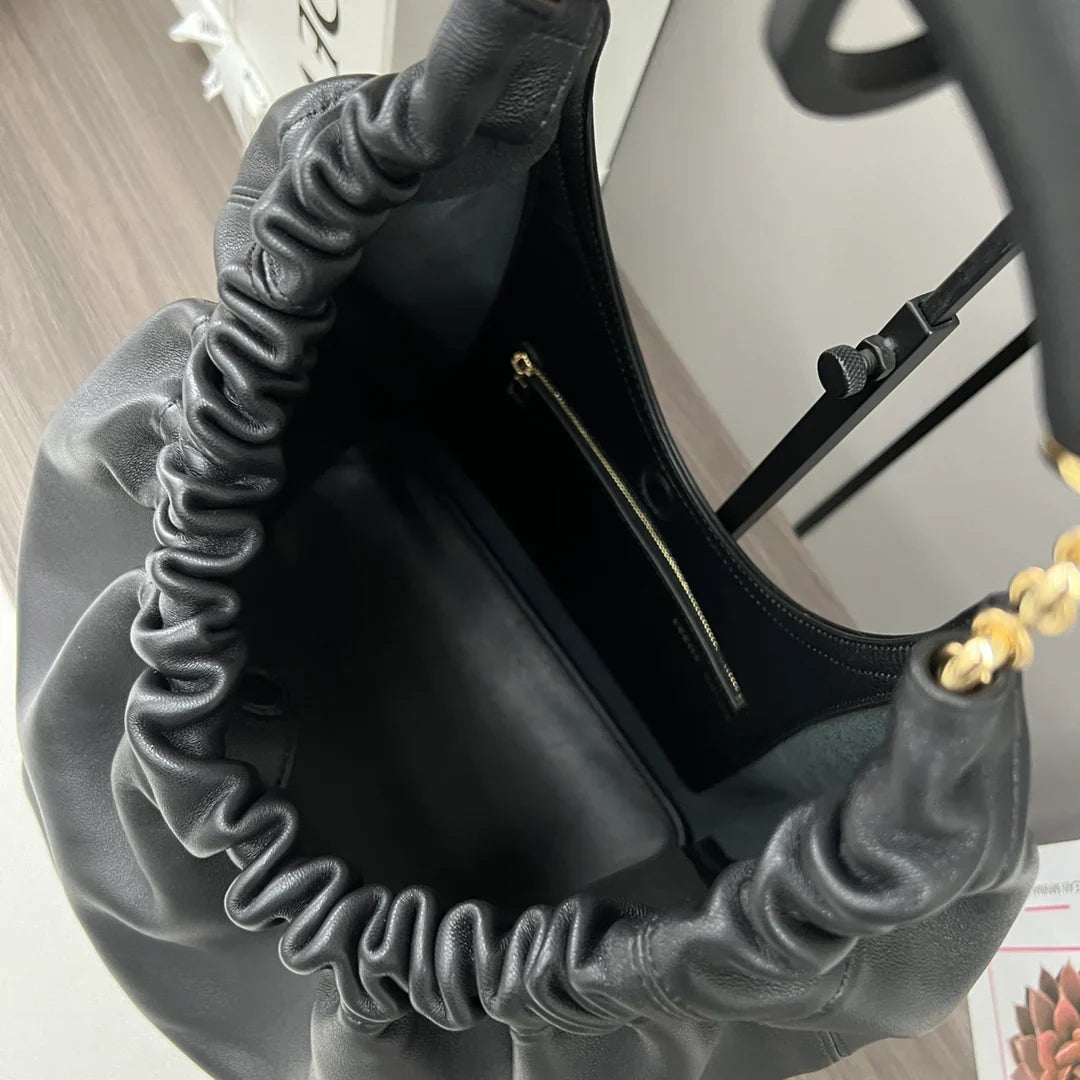 Medium Nappa Lambskin Squeeze Bag