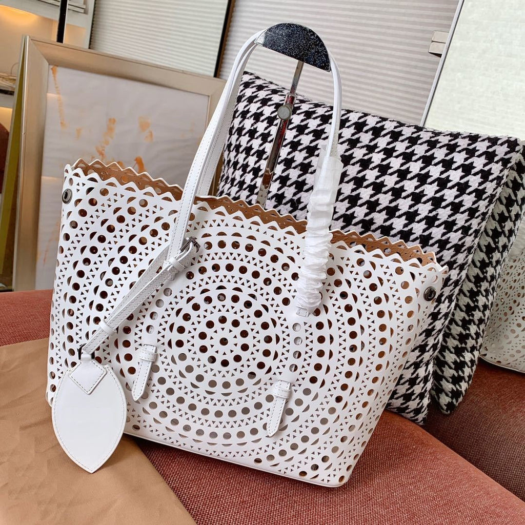Stylish Hollow-Out Tote Bag