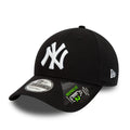 New York Yankees Repreve League Essential Black 9FORTY Adjustable Cap-kentox