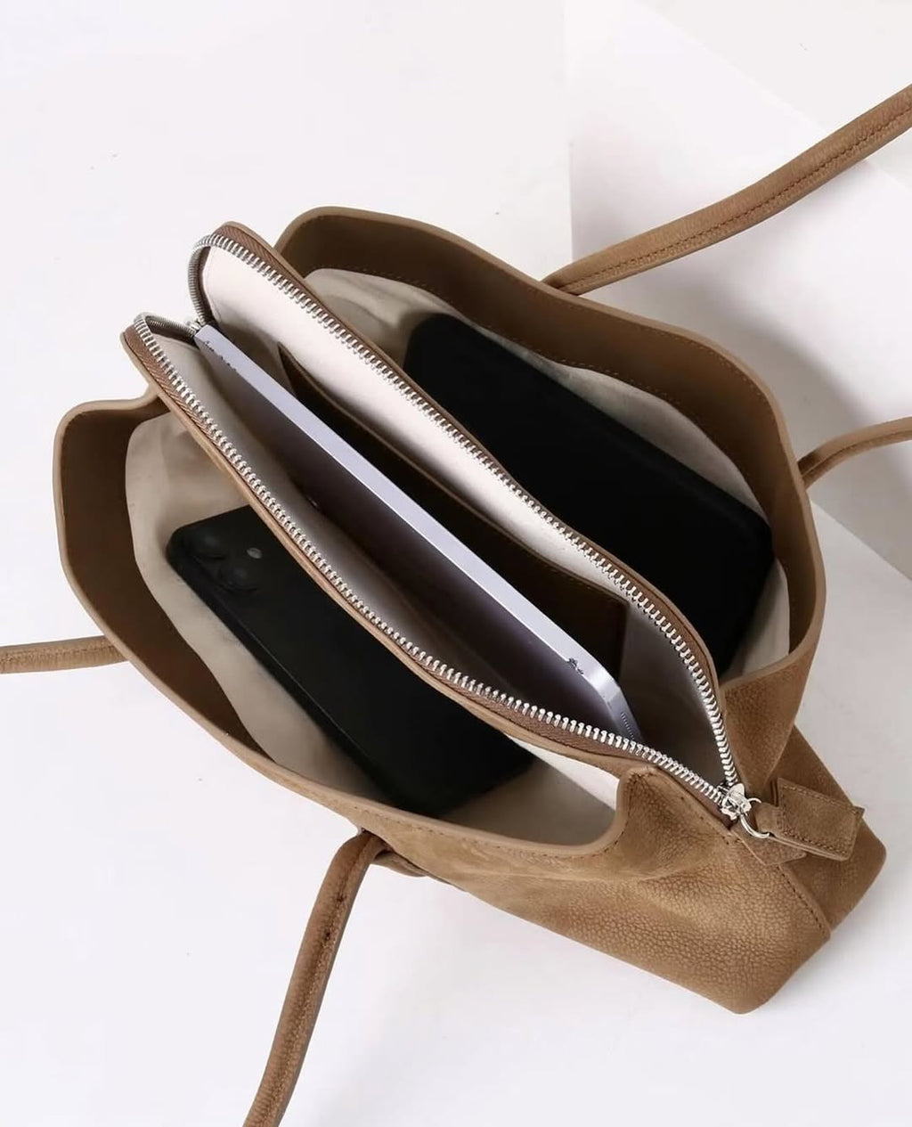 Arlo Suede Shoulder Bag – Elegant Everyday Crossbody Style