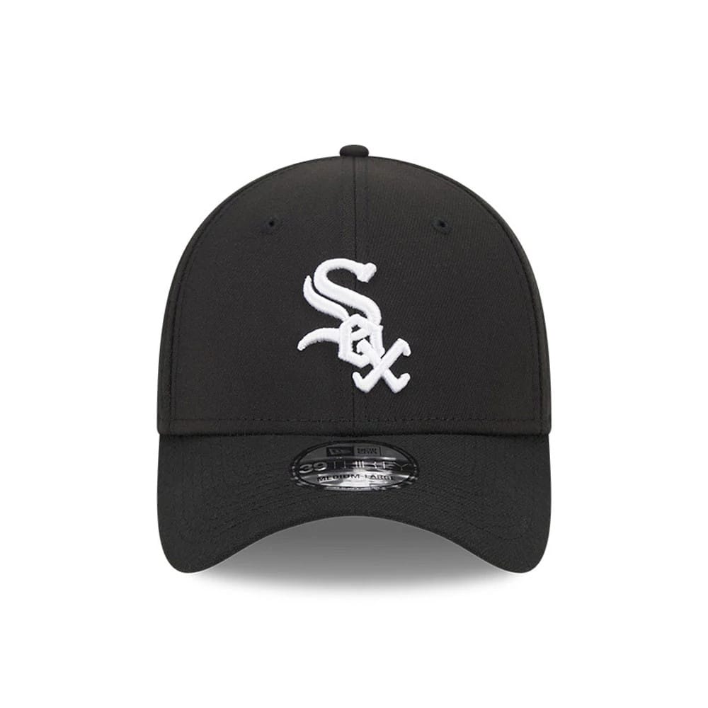 Chicago White Sox MLB Evergreen Black 39THIRTY Stretch Fit Cap-kentox