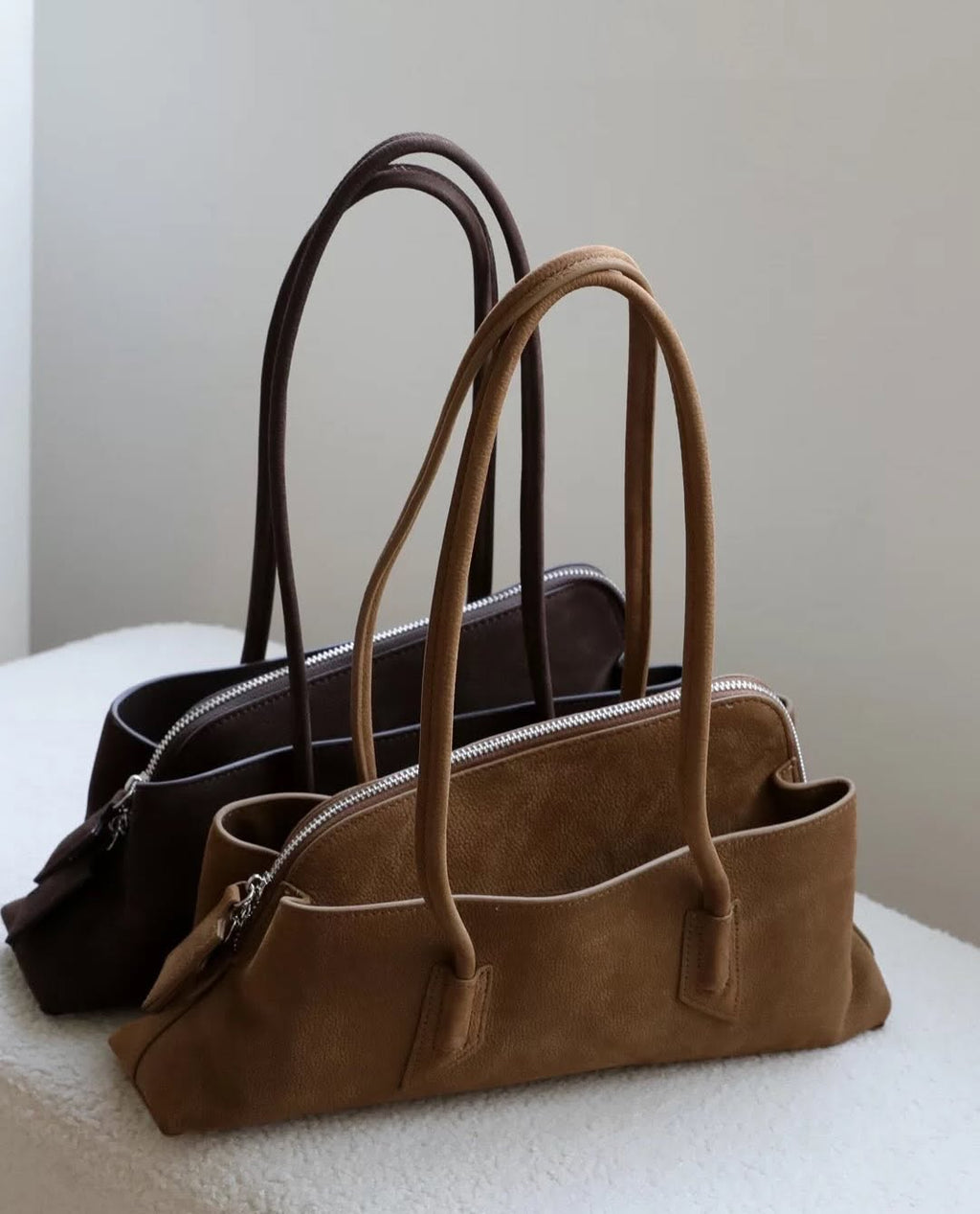 Arlo Suede Shoulder Bag – Elegant Everyday Crossbody Style