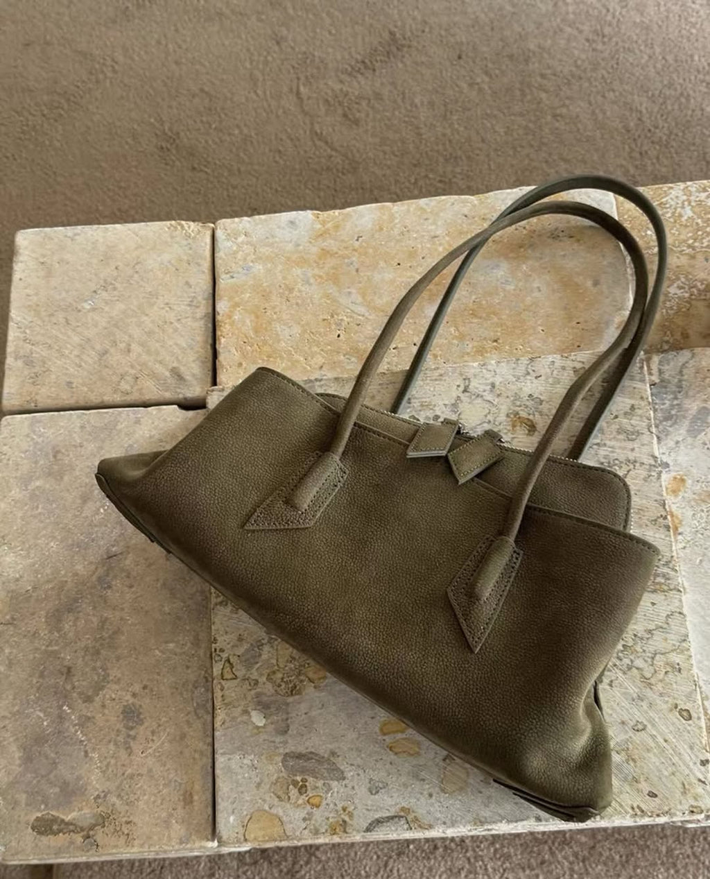 Arlo Suede Shoulder Bag – Elegant Everyday Crossbody Style