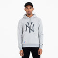 New York Yankees MLB Regular Grey Pullover Hoodie-kentox