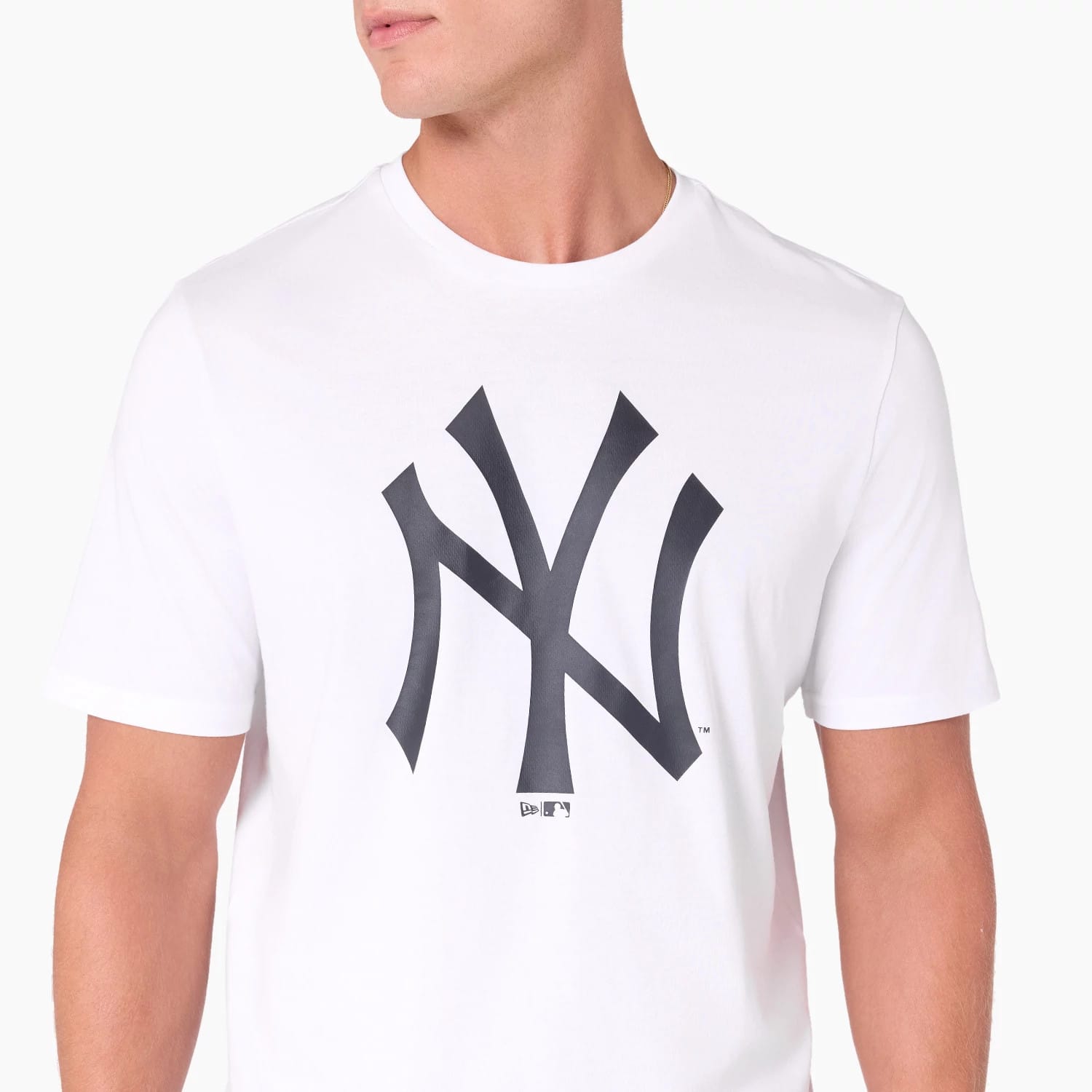 New York Yankees MLB White T-Shirt-kentox