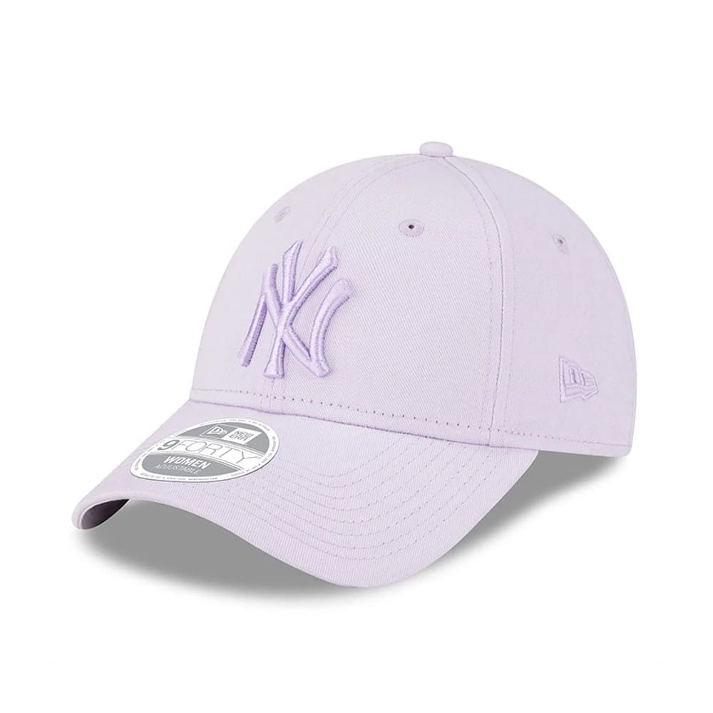 New York Yankees Womens League Essential Lilac 9FORTY Adjustable Cap-kentox
