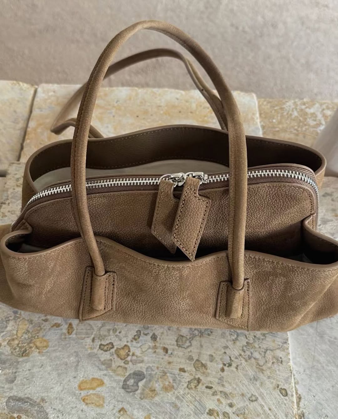 Arlo Suede Shoulder Bag – Elegant Everyday Crossbody Style