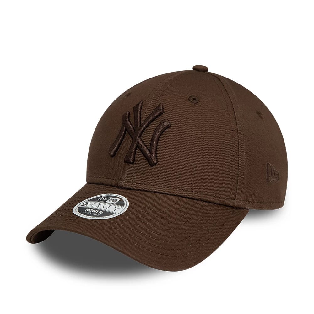 New York Yankees Womens League Essential Dark Brown 9FORTY Adjustable Cap-kentox