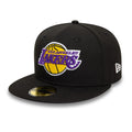 LA Lakers NBA Essential Black 59FIFTY Fitted Cap-kentox