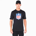 NFL Shield Logo NFL Black T-Shirt-kentox