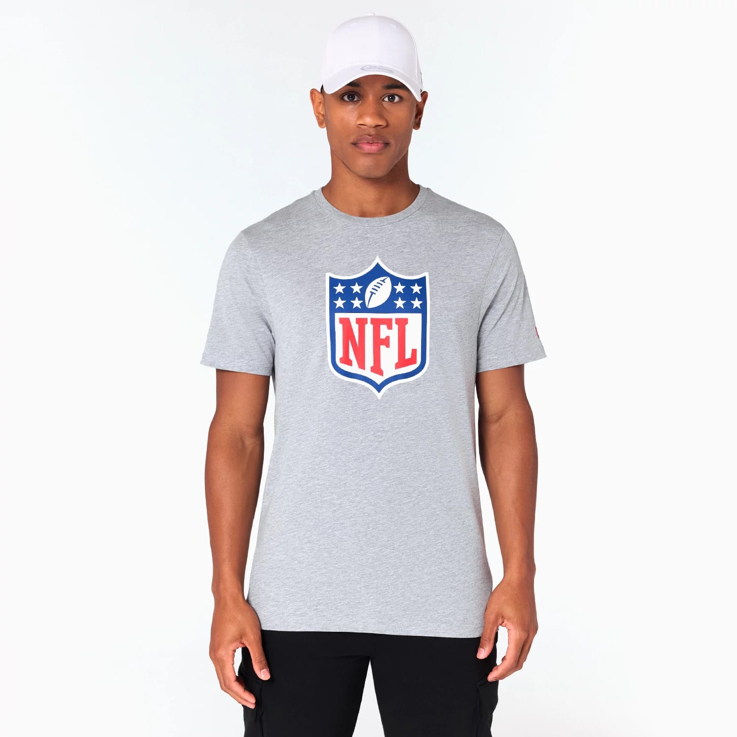 NFL Shield Logo NFL Grey T-Shirt-kentox