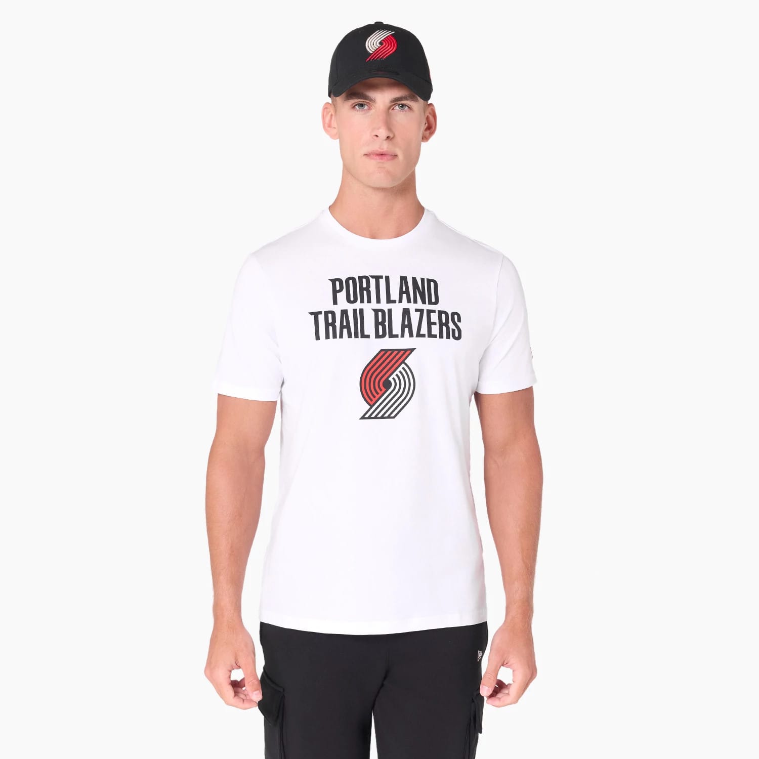 Portland Trail Blazers NBA White T-Shirt-kentox