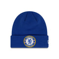 Chelsea FC Lion Crest Core Blue Cuff Knit Beanie Hat-kentox