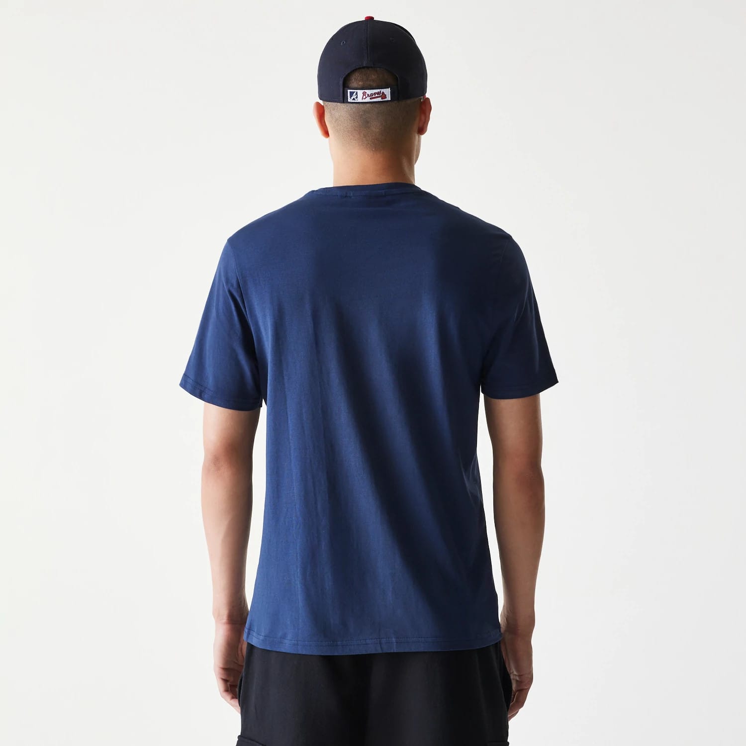Atlanta Braves MLB Regular Dark Blue T-Shirt-kentox