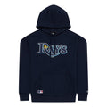 Tampa Bay Rays MLB Regular Dark Blue Pullover Hoodie-kentox