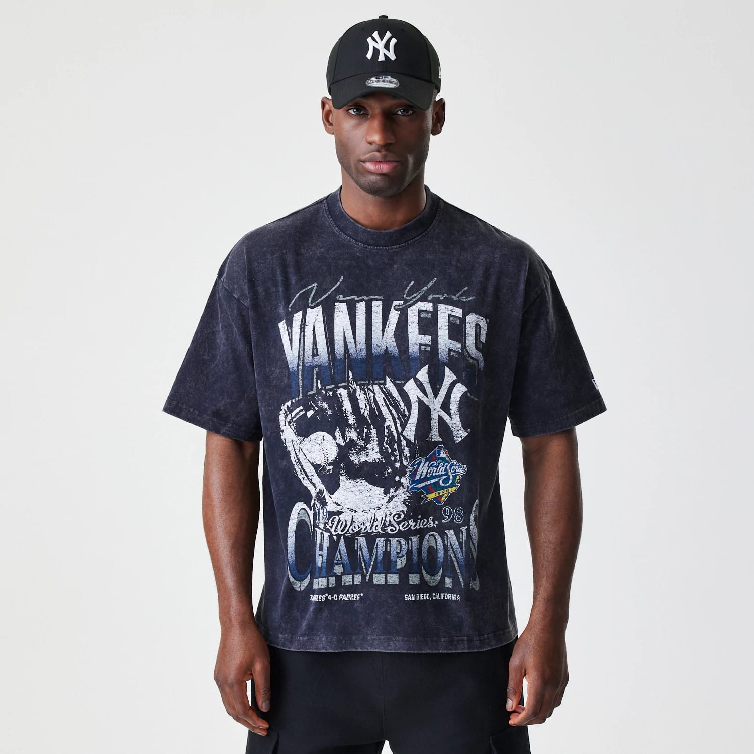 New York Yankees Sport Classic Black T-Shirt-kentox