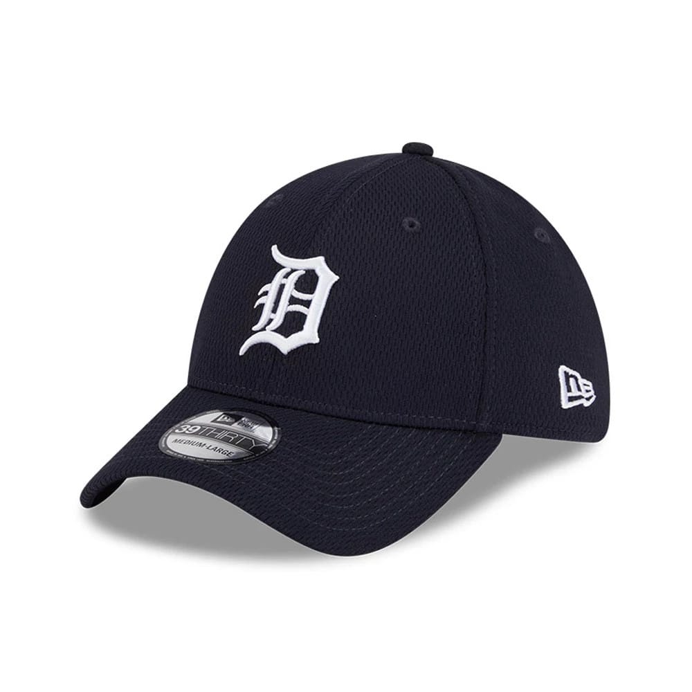 Detroit Tigers MLB Evergreen Navy 39THIRTY Stretch Fit Cap-kentox