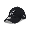 Atlanta Braves MLB Evergreen Navy 39THIRTY Stretch Fit Cap-kentox