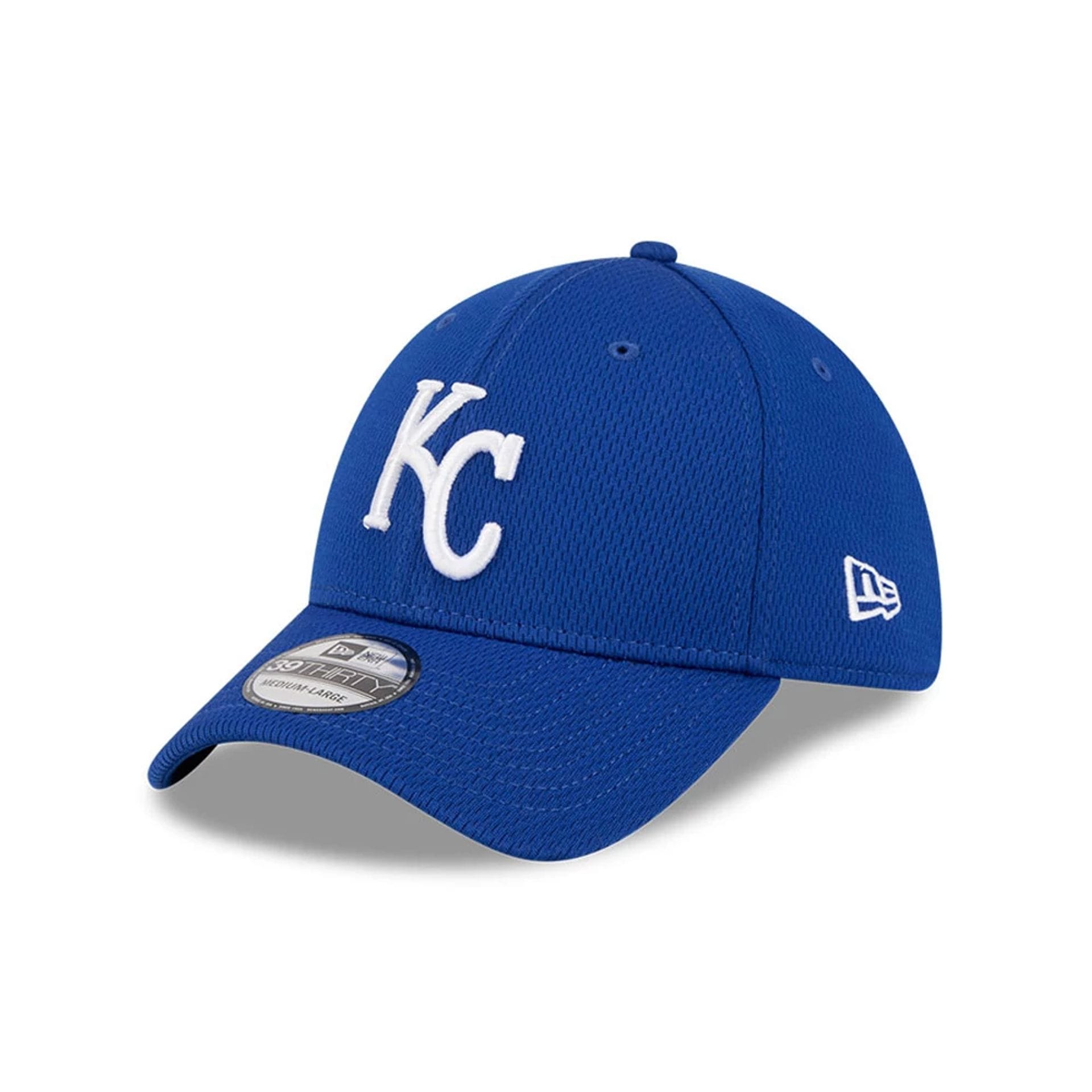 Kansas City Royals MLB Evergreen Blue 39THIRTY Stretch Fit Cap-kentox